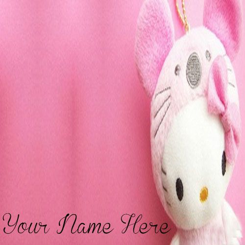 Write Your Name On Kitty Cute Profile Pictures - New Cute Profile