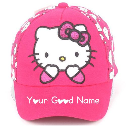 Cute Girl Cap On Write Your Name Profile - Online Create Image