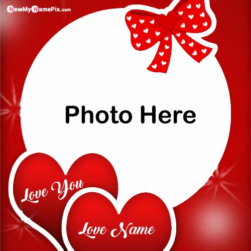 Beautiful Design Photo Frame Love Name Profile Pictures