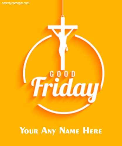 2024 Jesus Cross Good Friday Pictures Editing Customized Create
