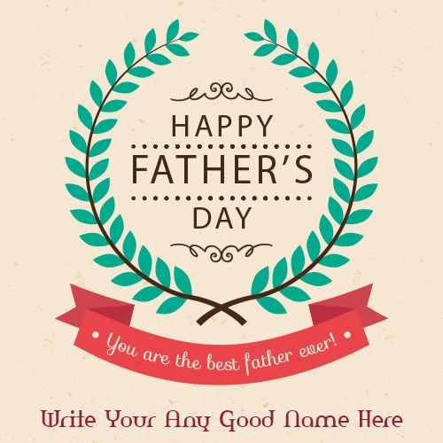 Happy Father’s Day Wishes With Name