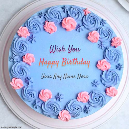 Birthday Cake With Name Wishes