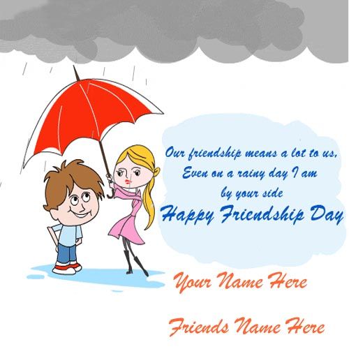 Cute Funny Friends Name Friendship Day Pictures Create Option Free