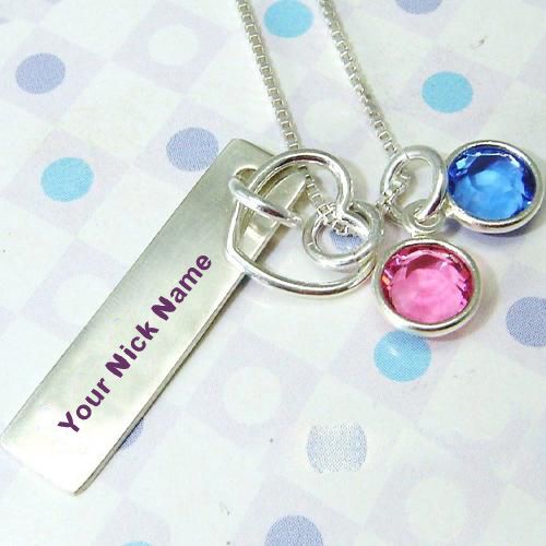 Colorful pendant picture on your nick name pix download free