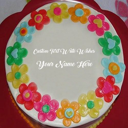 New design cake with rose on your name pictures download free