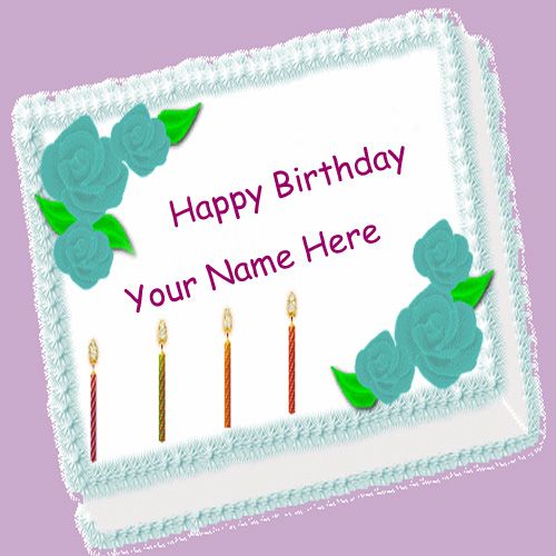 Latest Best Birthday Cake With My Name On Pictures Free