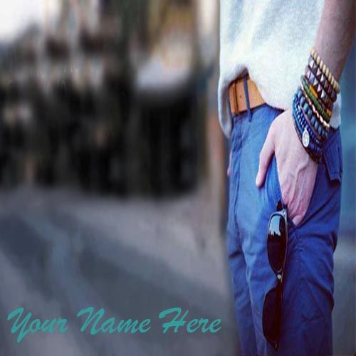 Stylish boys dashing looking cool profile with name write online