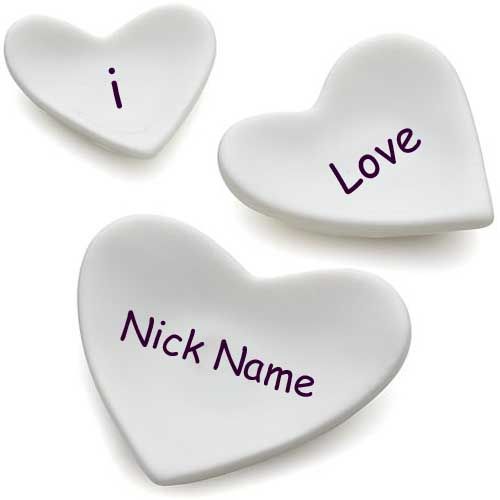 I Love Name On Heart Dishes Name Picture - MyNamePix Love