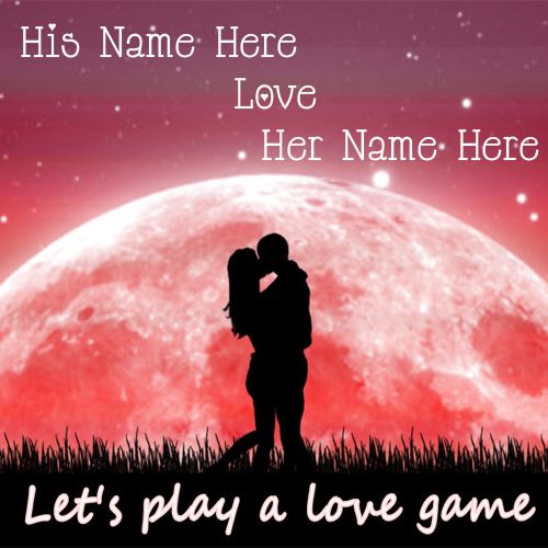 Play Love Game Romantic Kiss Couple Name Pictures - Couple Name Pix
