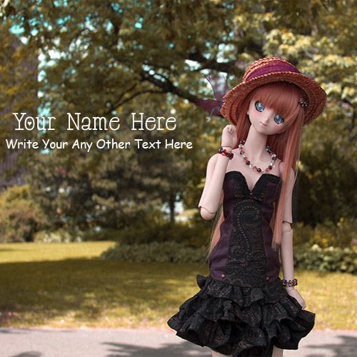 New Best Doll In Black Outfit DP With Name Pictures - Name Profile Dolls