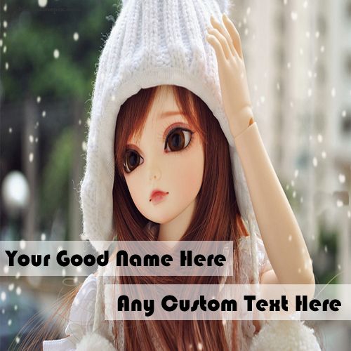 Winter Cute Doll DP Name Pictures - Doll Profile Pic