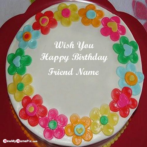 Friend Birthday Wishes Name Photo Create Online Free