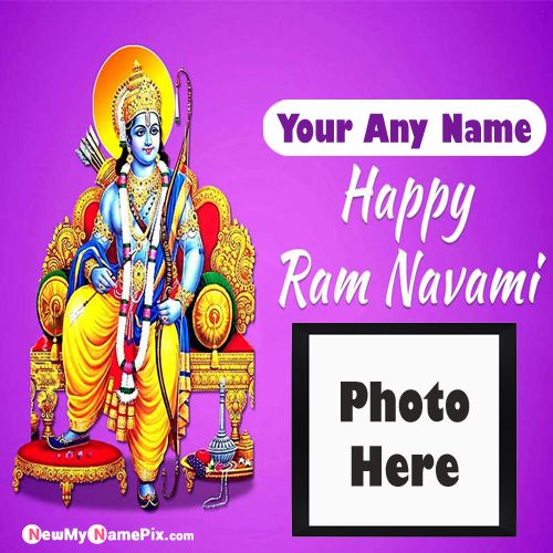 Happy Ram Navami Profile With Name Photo Create