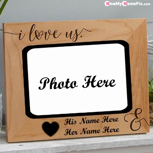 I Love You Photo Frame Profile Couple Name Pictures