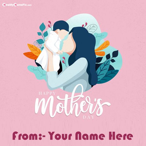 Special Happy Mothers Day Photo With Name Wishes Cards