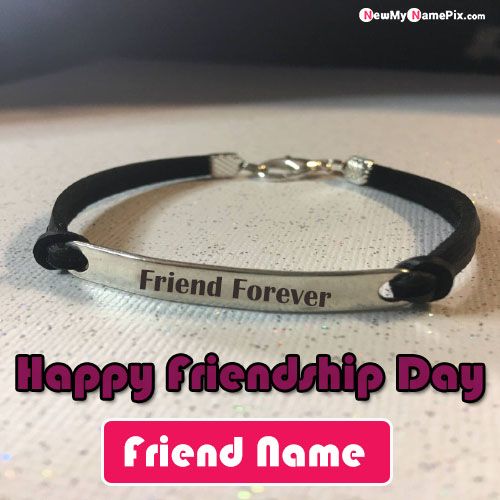 Boyfriend Name Write Friendship Day Bracelet Pictures Download