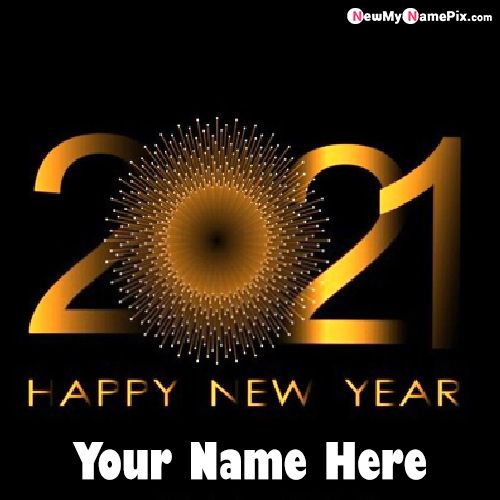 Customized Name Print On Happy New Year 2021 Pictures Editing Free