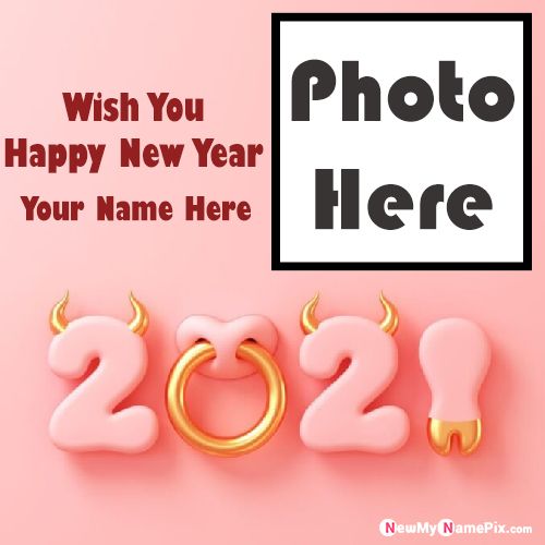 Best Collection Happy New Year 2021 Wishes Photo Frame Creator Free