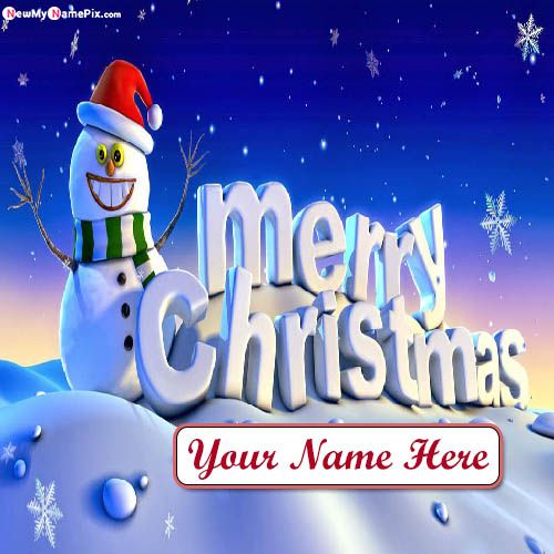 Merry Christmas Wishes 2020 Images With Name