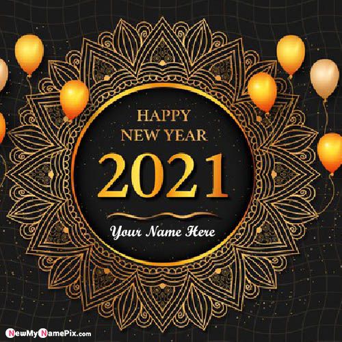 2021 Happy New Year Pictures With Name Wishes