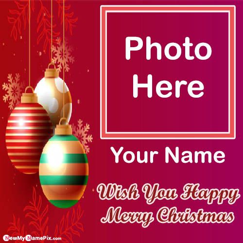 Photo Frame Wishes Wish You Merry Christmas 2020 Images