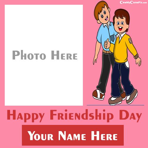 Friendship Day Wishes Photo Frame Profile Images