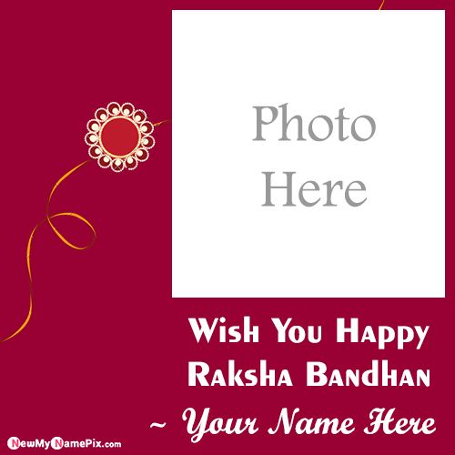 Happy Raksha Bandhan Wishes Photo Cards Create Free