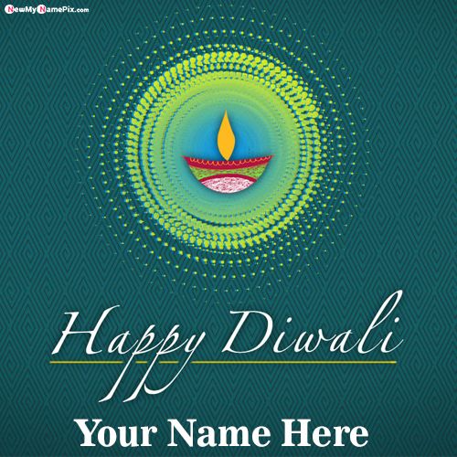 Create Custom Wishes Diwali Greeting Msg With Name