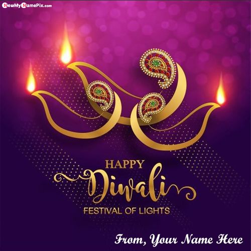 Create Custom Wishes Happy Diwali Message For Girlfriend