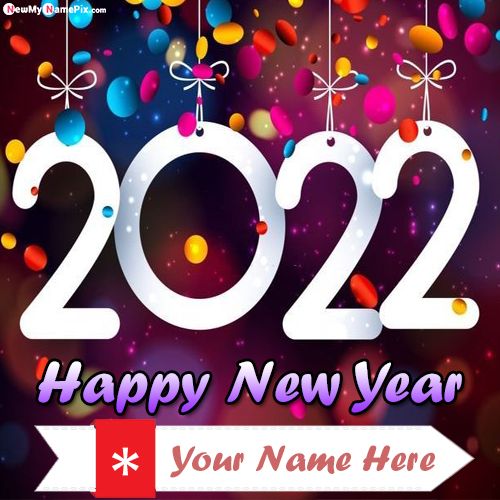 Best Happy New Year Wishes Name Write Pictures Create Online