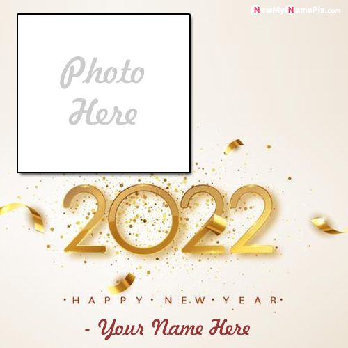 Owl Electronic deck Custom Name And Photo Generate Online 2022 New Year Cards