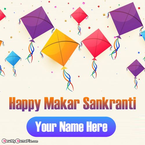Write My Name On 2022 Happy Sankranti Wishes Pics