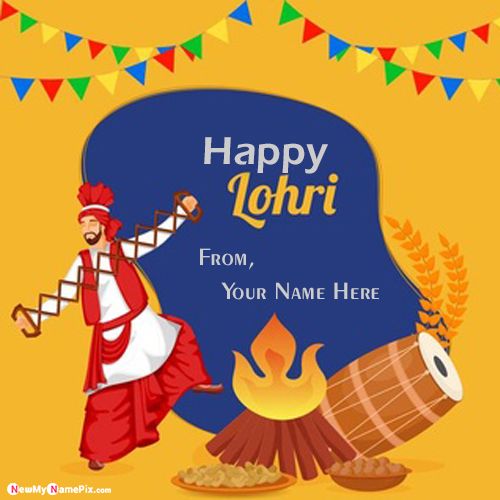 Write My Name Pictures Lohri Wishes Online Editor Free