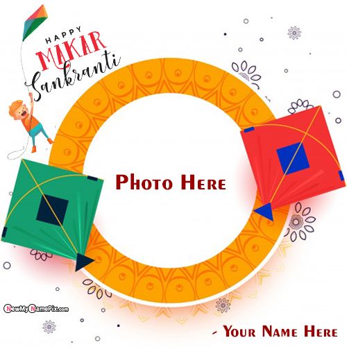 Sankranti Wishes Best Photo Frame Profile Images Create Online Free
