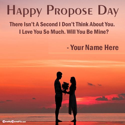 Romantic Propose Love Name Pictures Create Custom Name