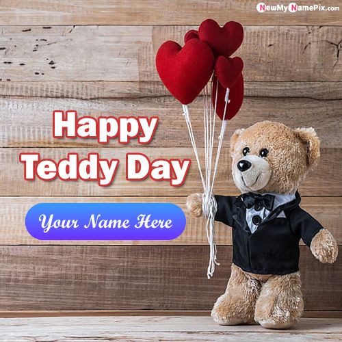 Boyfriend Name Wishes Happy Teddy Day Pictures Download