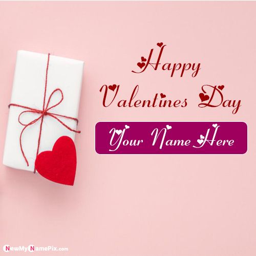 Online Make Your Name Generator On Valentine's Day Photo Editor