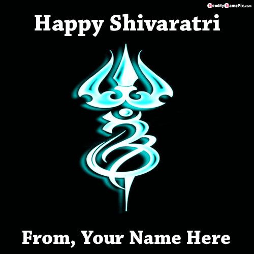 Mahadev Pictures Shivratri Wishes Hindi Quotes Message Card With Name