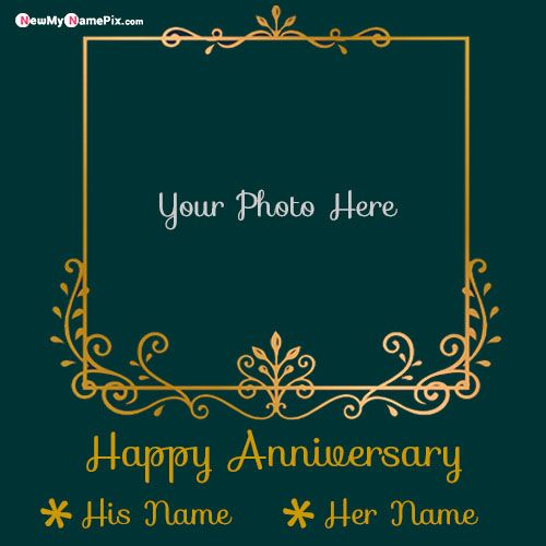 Happy Anniversary Photo Frame WhatsApp Status Images Download