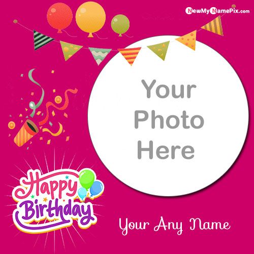 Happy Birthday Greeting Photo Card Create Online Free