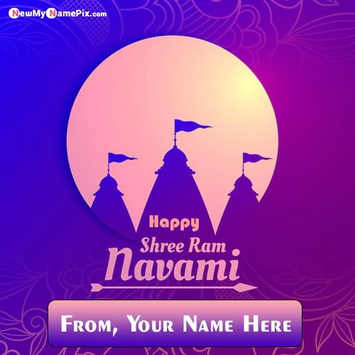 Online Write My Name Ram Navami WhatsApp Status Download