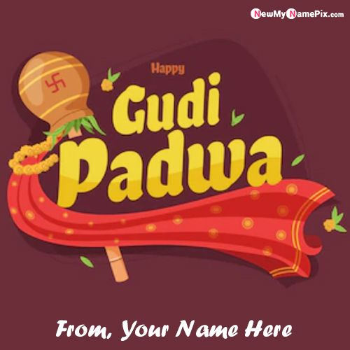 Latest Happy Gudi Padwa Celebration Images With Name