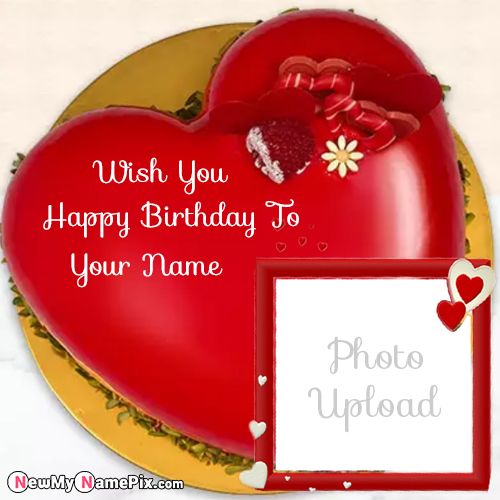 Online Happy Birthday Cake Wishes With Name My Love