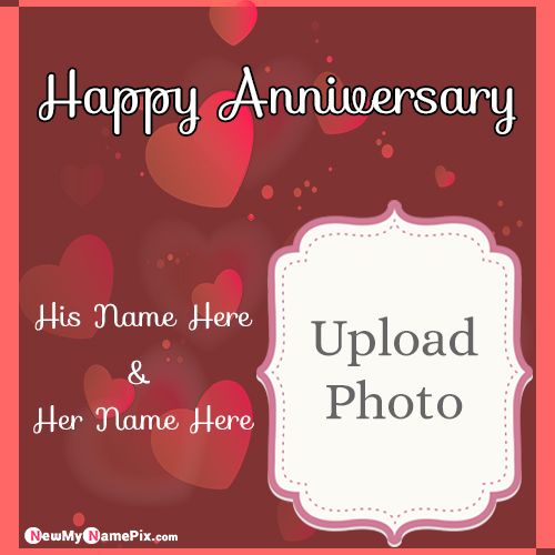 Make Photo Create Happy Anniversary Wishes With Name And Pictures