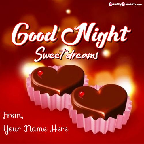 New Good Night Greeting Card Create Online