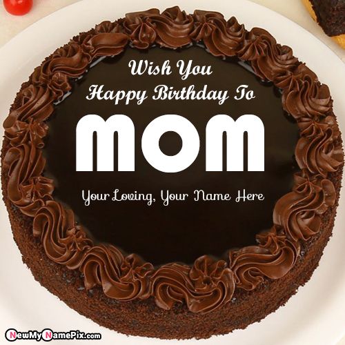 Create Custom Name Birthday Cake Mummy Wishes