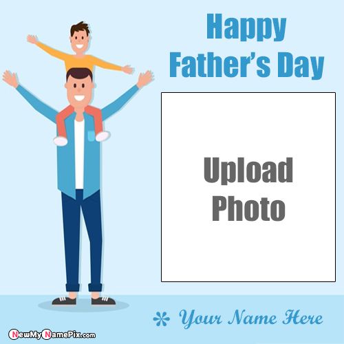 Custom Photo Generate Happy Fathers Day Wishes