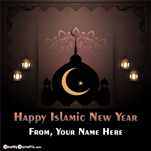 Write Name On Happy Islamic New Year Images Editor