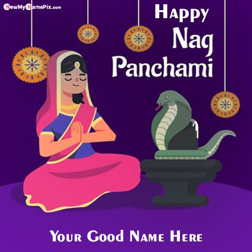 Make Name On 2022 Nag Panchami Pictures Creator