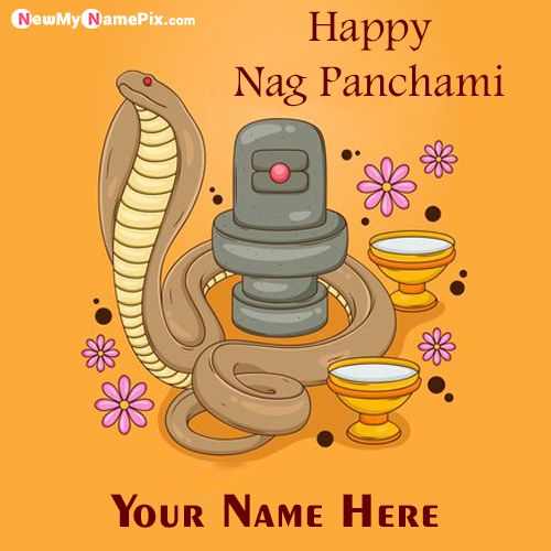 Best New Nag Panchami Festival Wishes With Name Pic